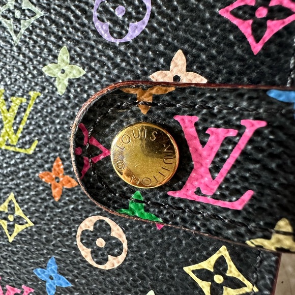 Louis Vuitton Multicolor Agenda PM Day Planner Cover ULTRA RARE - Picture 3 of 16